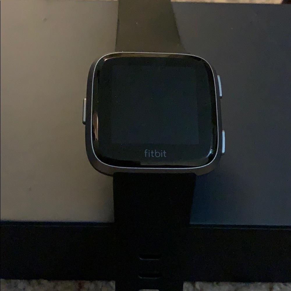 Silver Fitbit Versa Only